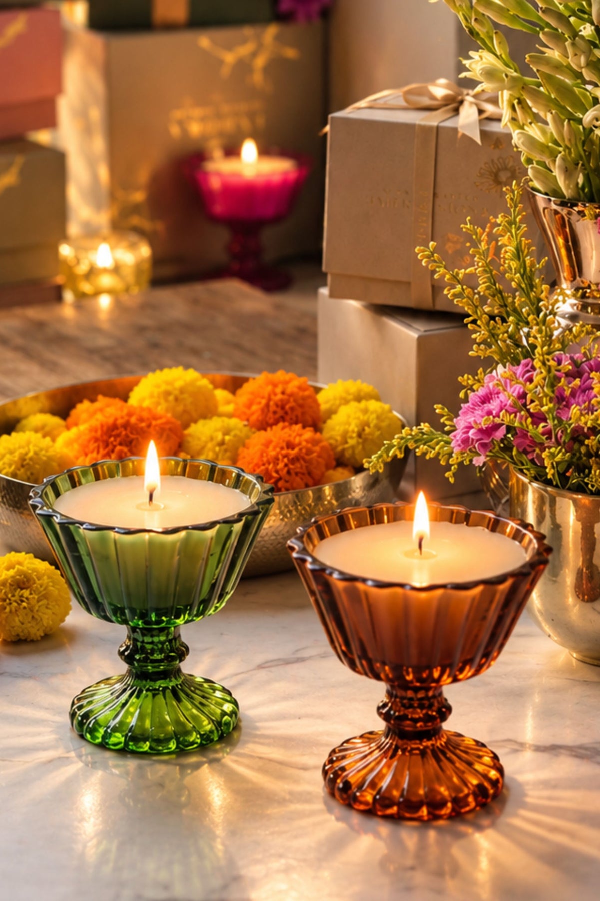 The Vintage Goblet Candle