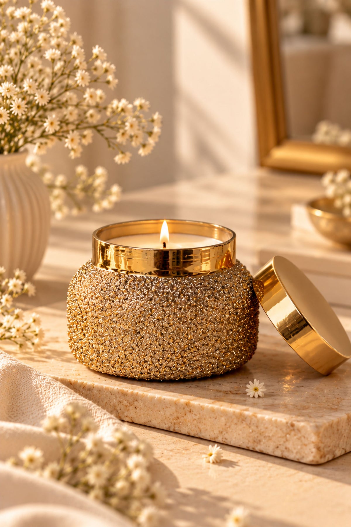 Crinkle Platinum Matki | Scented Candle