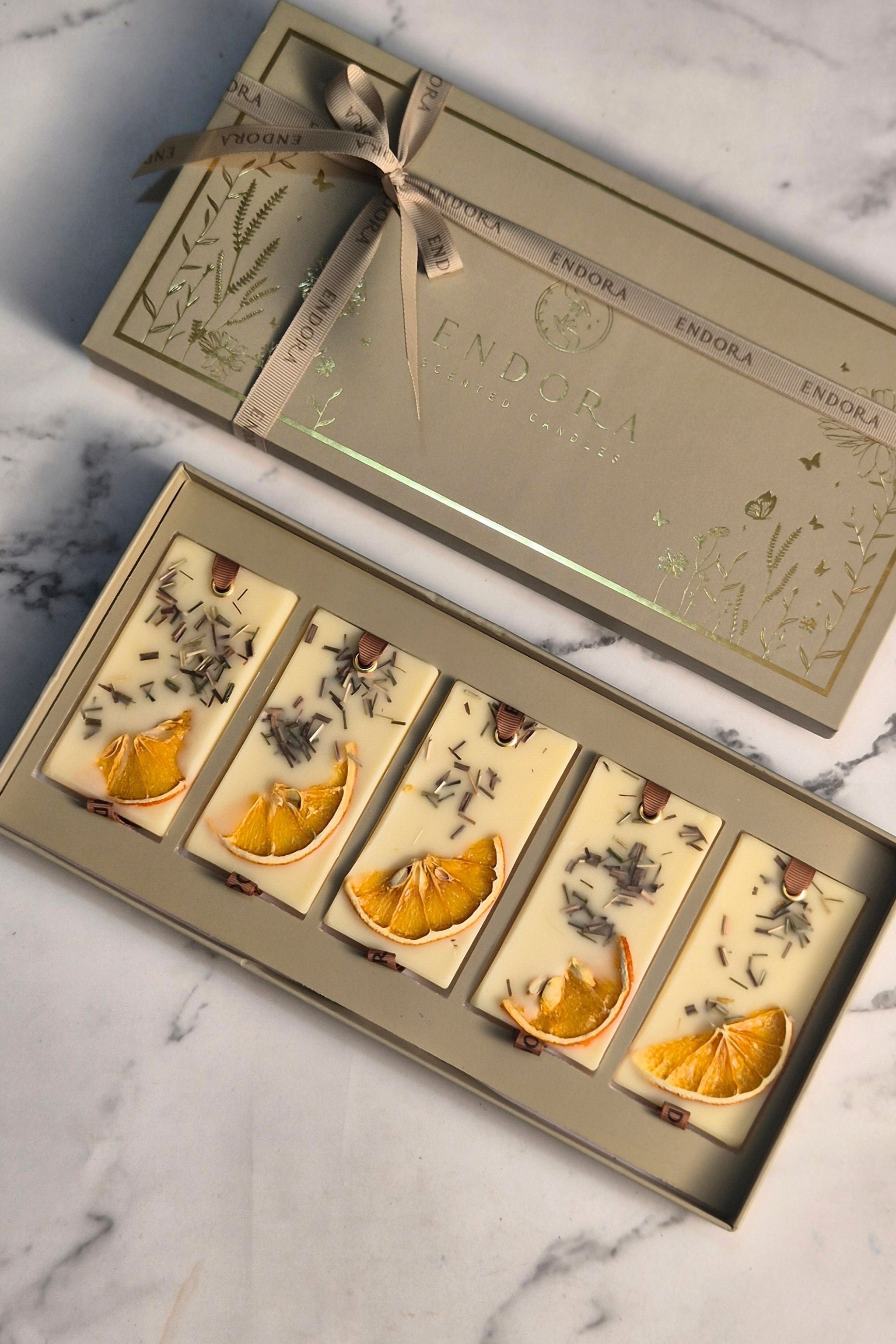 Lemongrass Scented Beeswax Tablets – Set of 5 | Wardrobe Refreshers