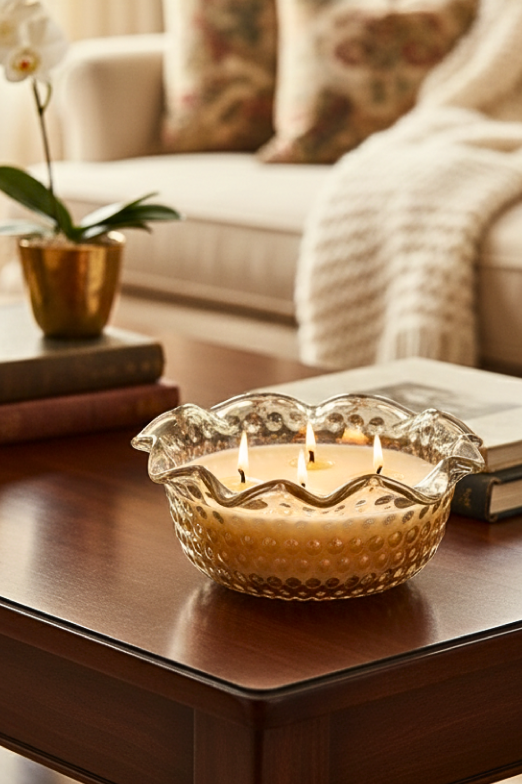 Amber Florence bowl | Breezy blossom | Scented Candle