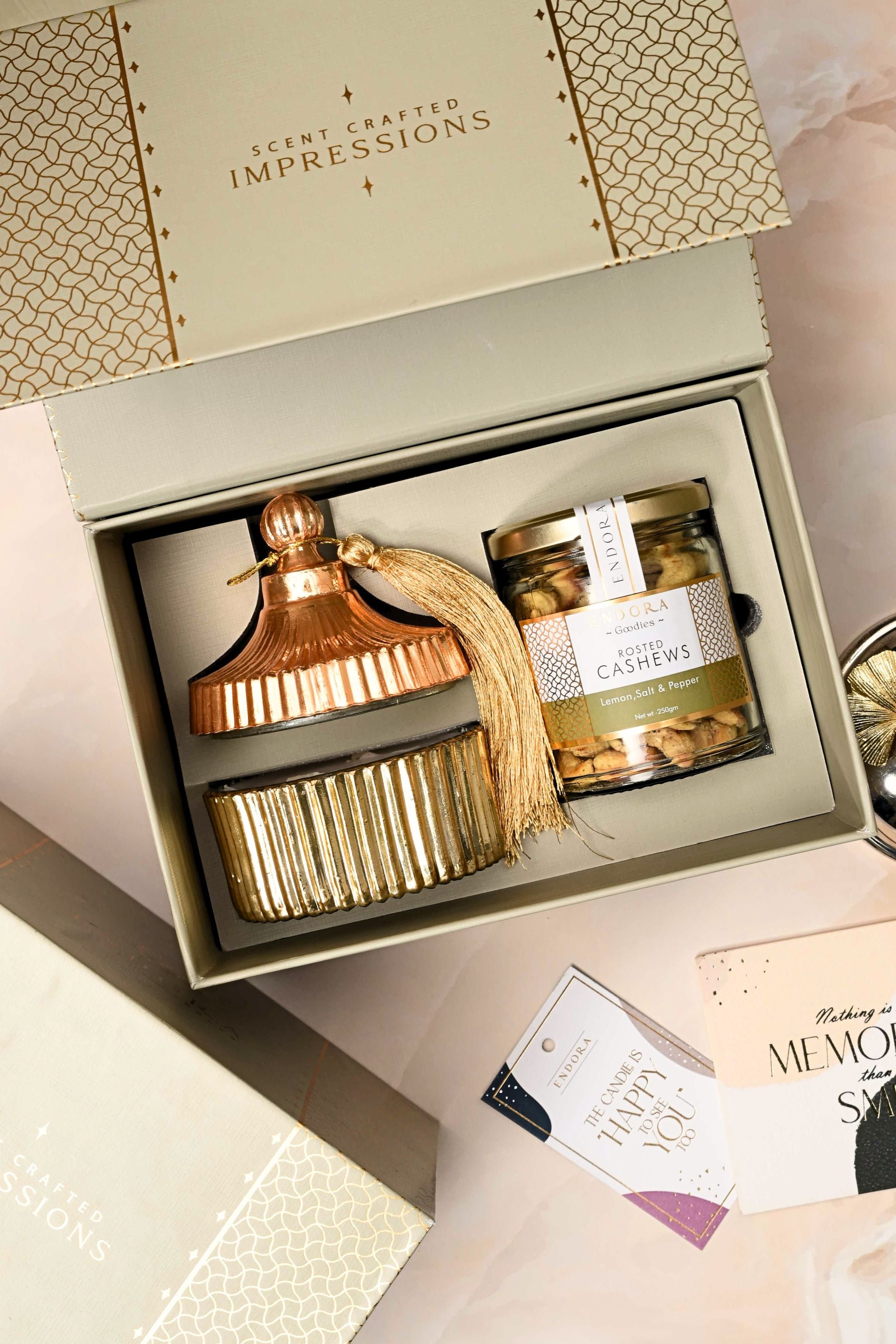 TASSEL LID JAR + ROSTED KAJU