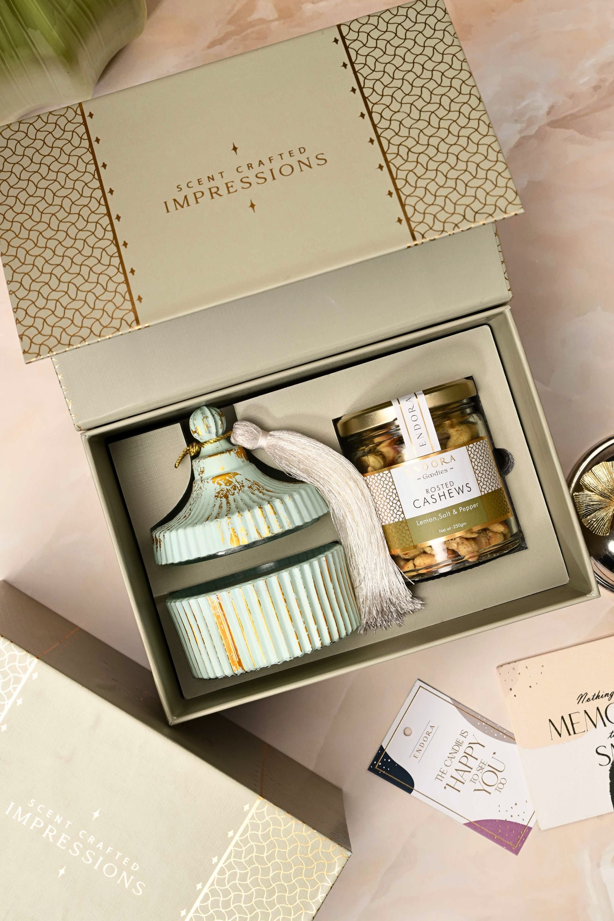 TASSEL LID JAR + ROSTED KAJU