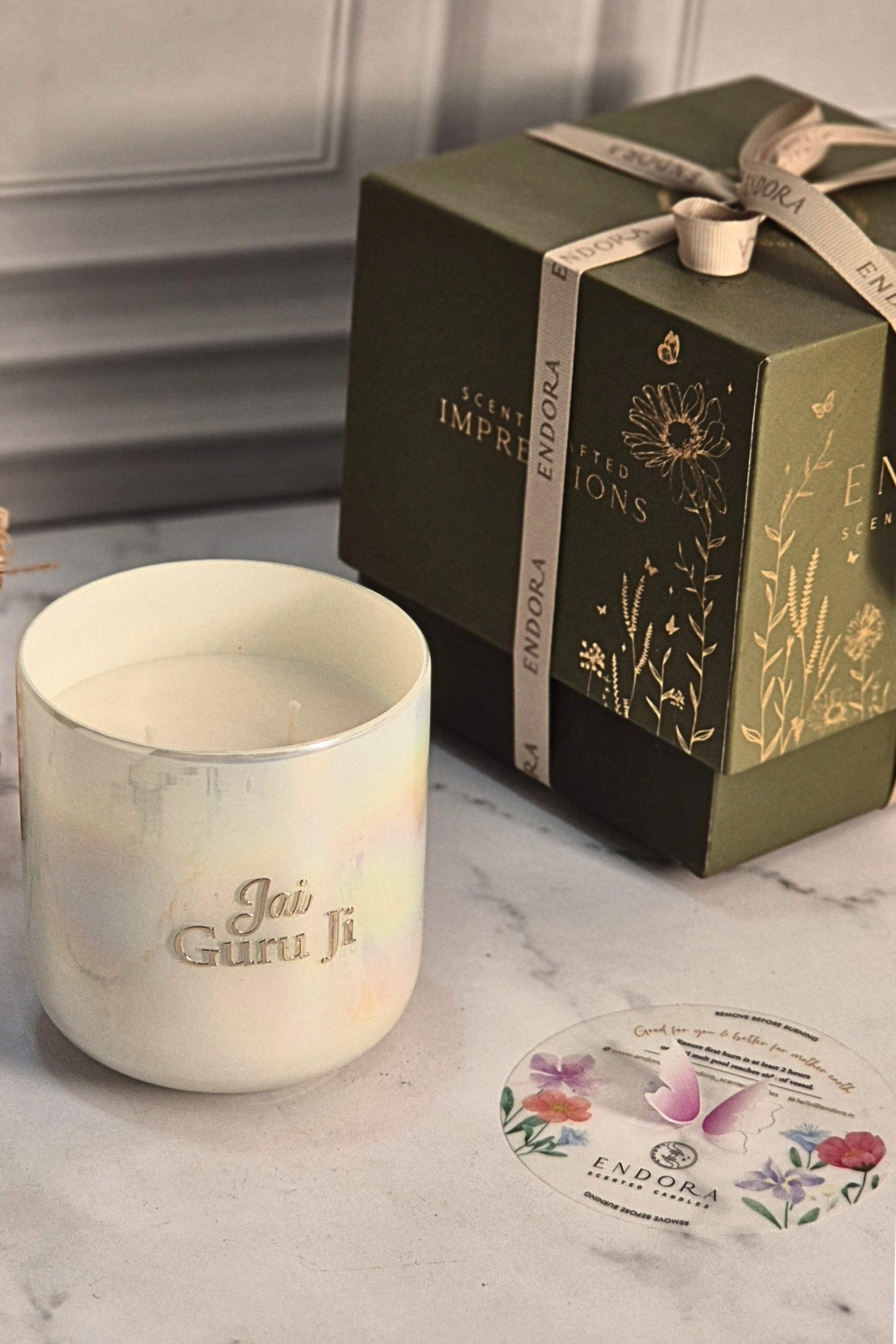 JAI GURUJI | Mogra |Scented Candle