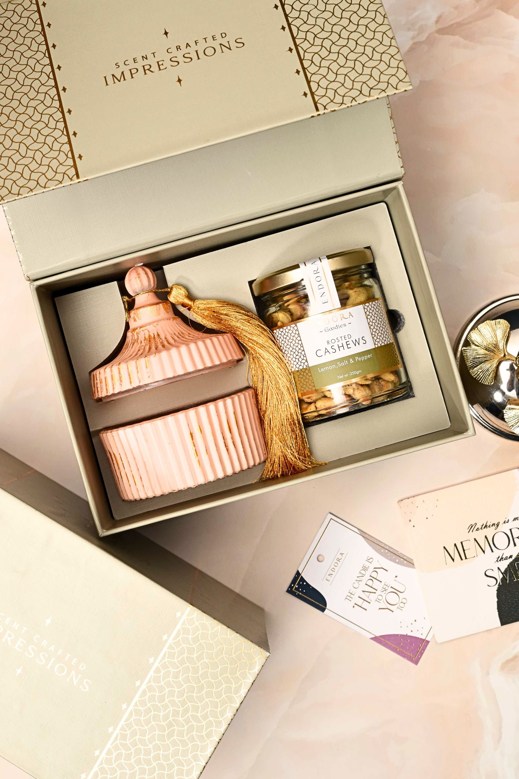 TASSEL LID JAR + ROSTED KAJU