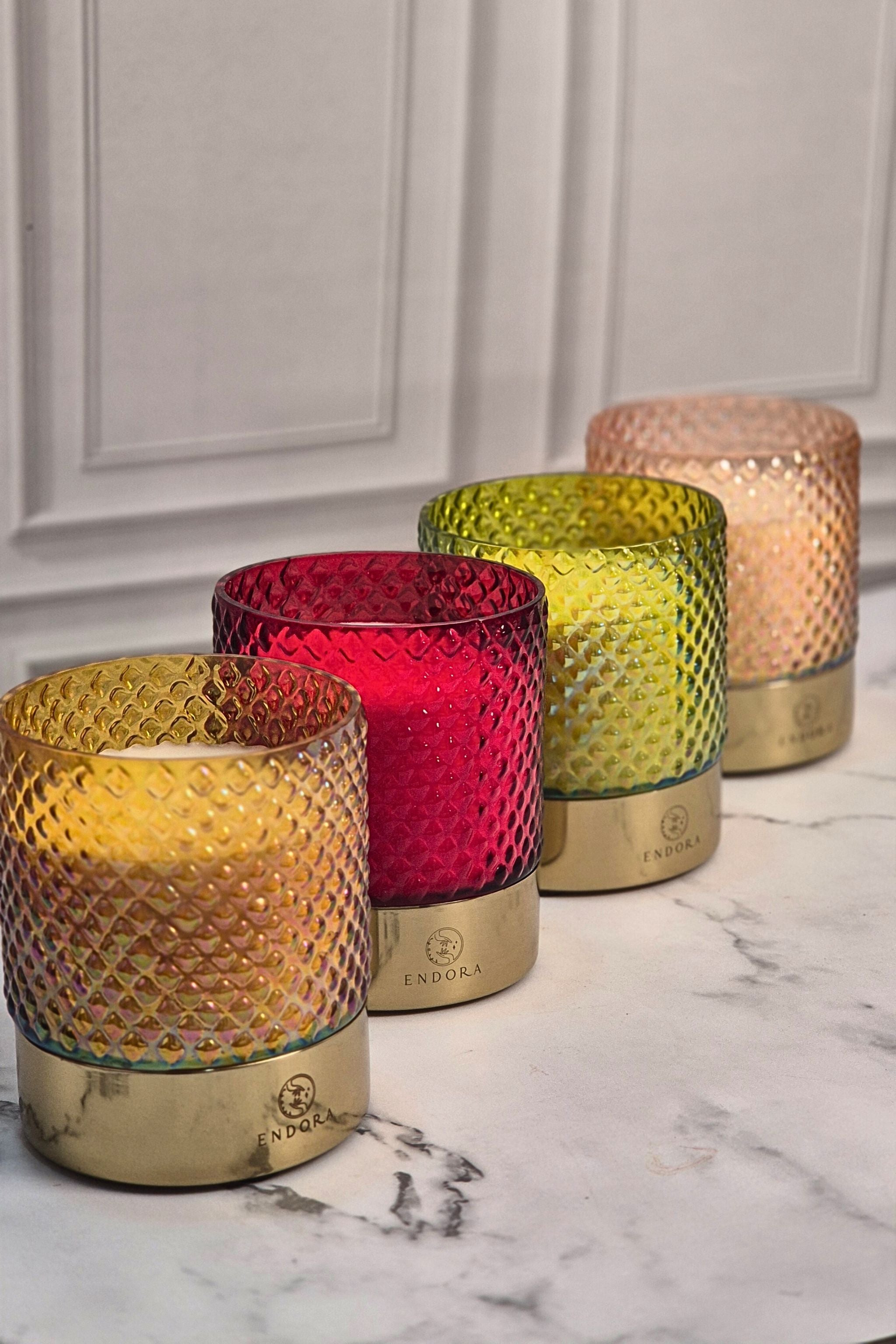 Retro Jar candle + Wax tablet gift set | Olive Green | Scented Candle