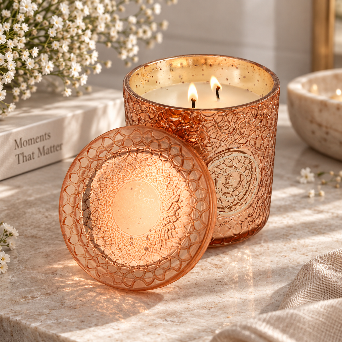 Endora Signature Candle | ROSEGOLD