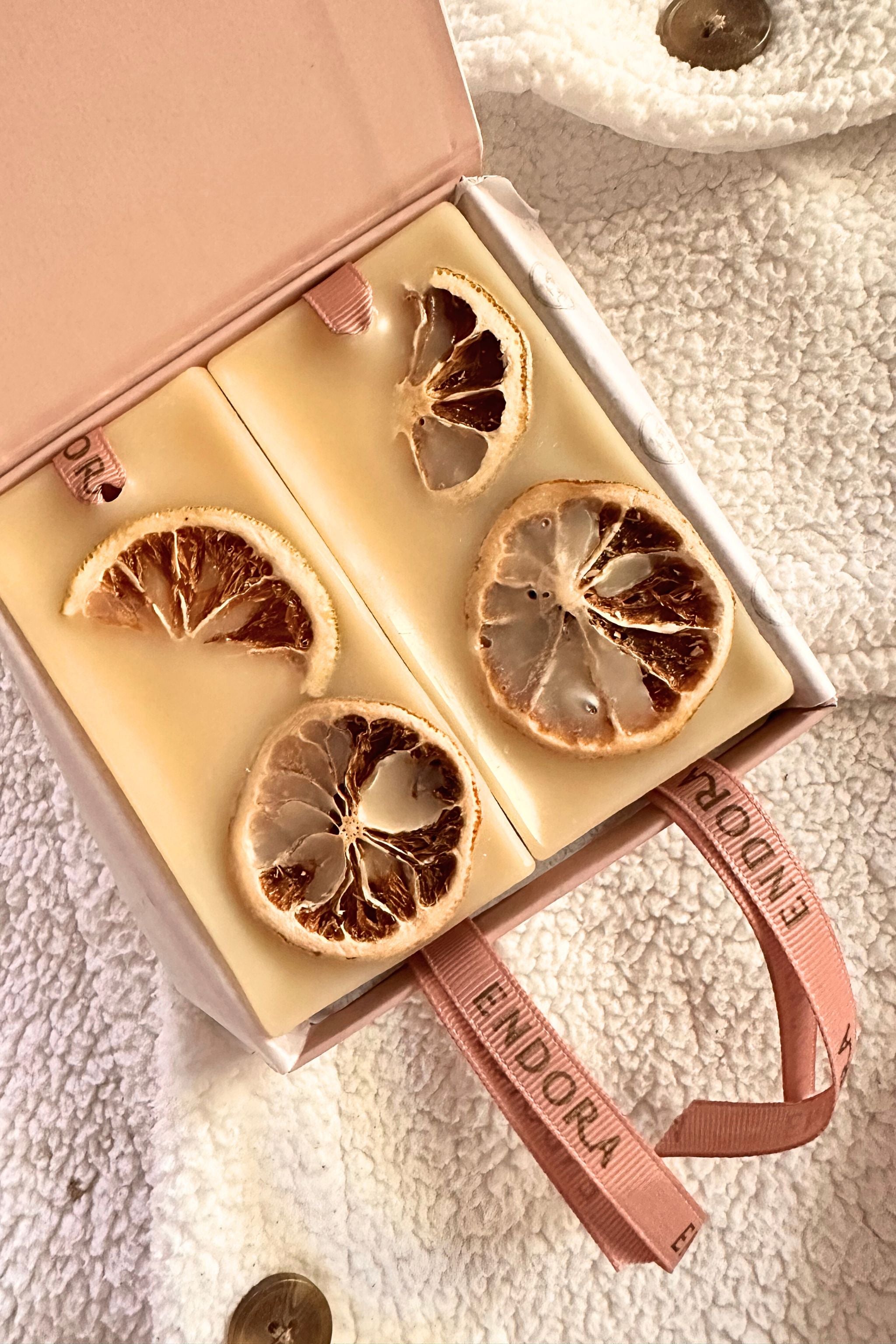 Neroli & Bergamot Beeswax tablets (set of 2)