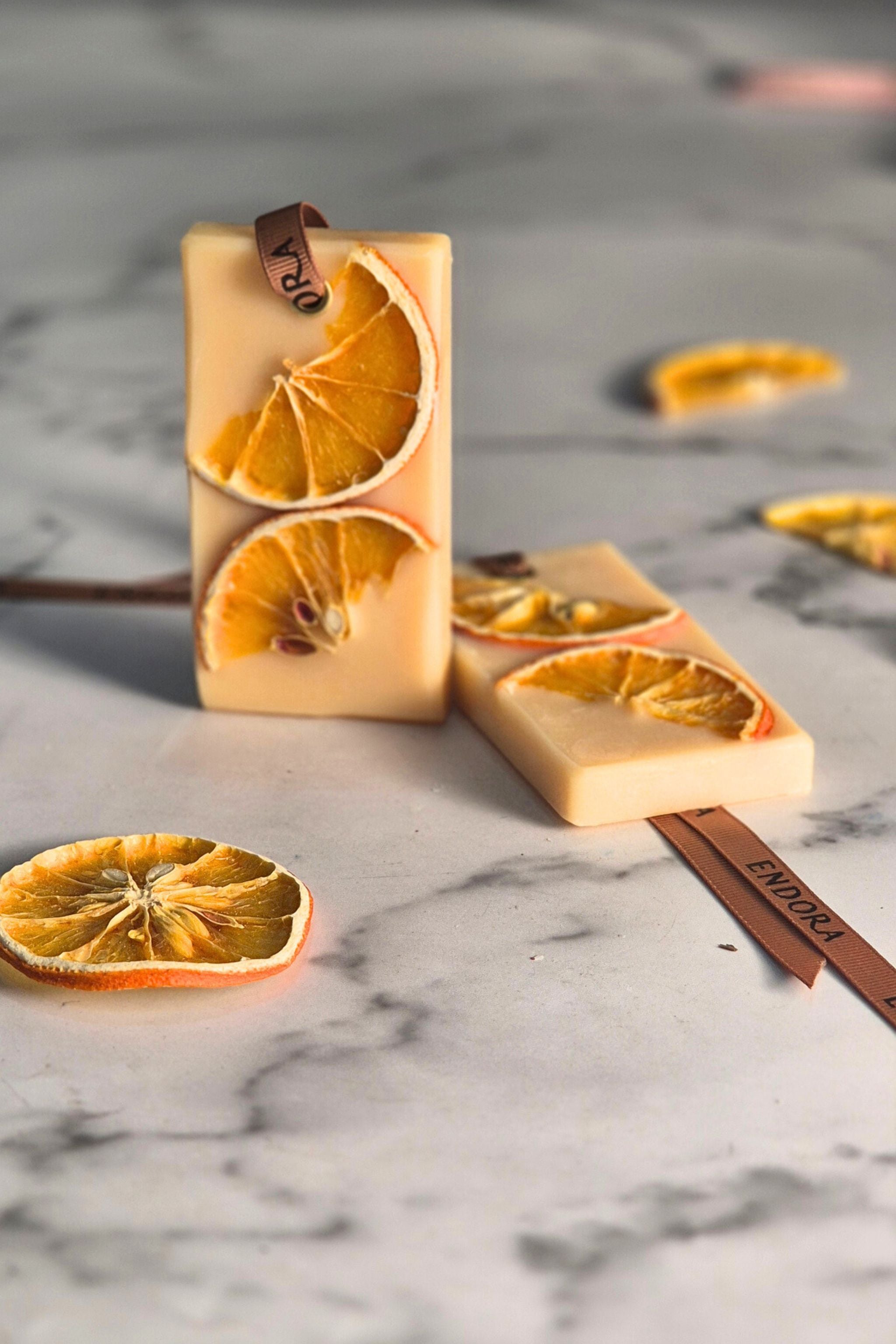 Neroli & Bergamot Beeswax tablets (set of 2)