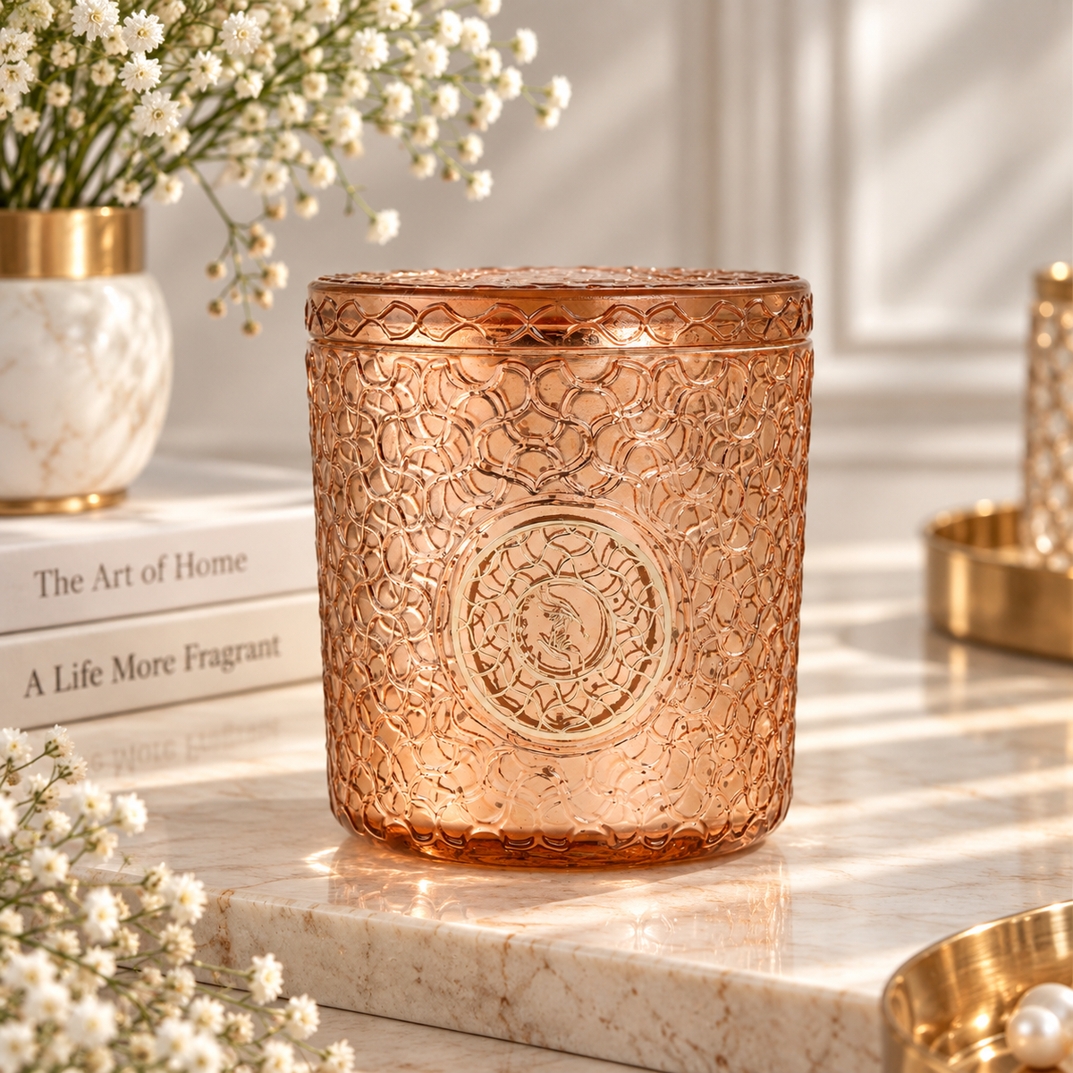 Endora Signature Candle | ROSEGOLD