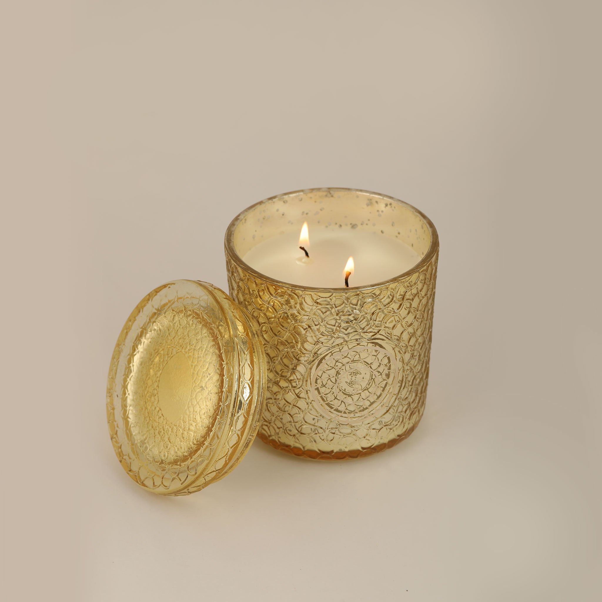 Endora Signature gold candle + Diffuser set