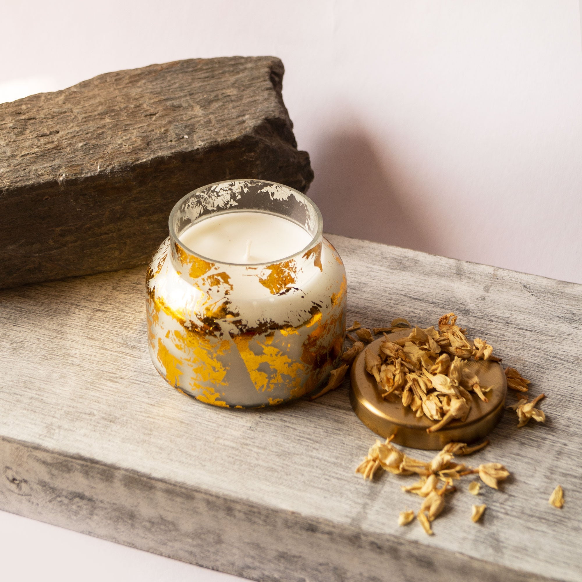 Gold Foiled Matki | Oud & Amber