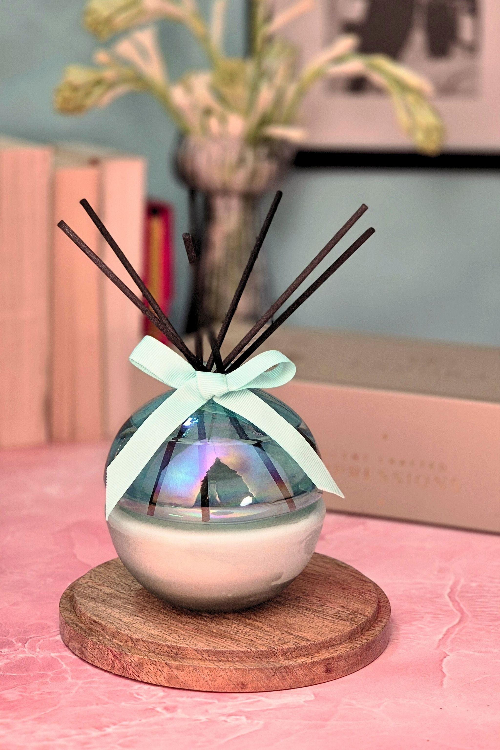 Monet's Set - Candle & Diffuser Duo | Aqua Blue | Sugar Citrus