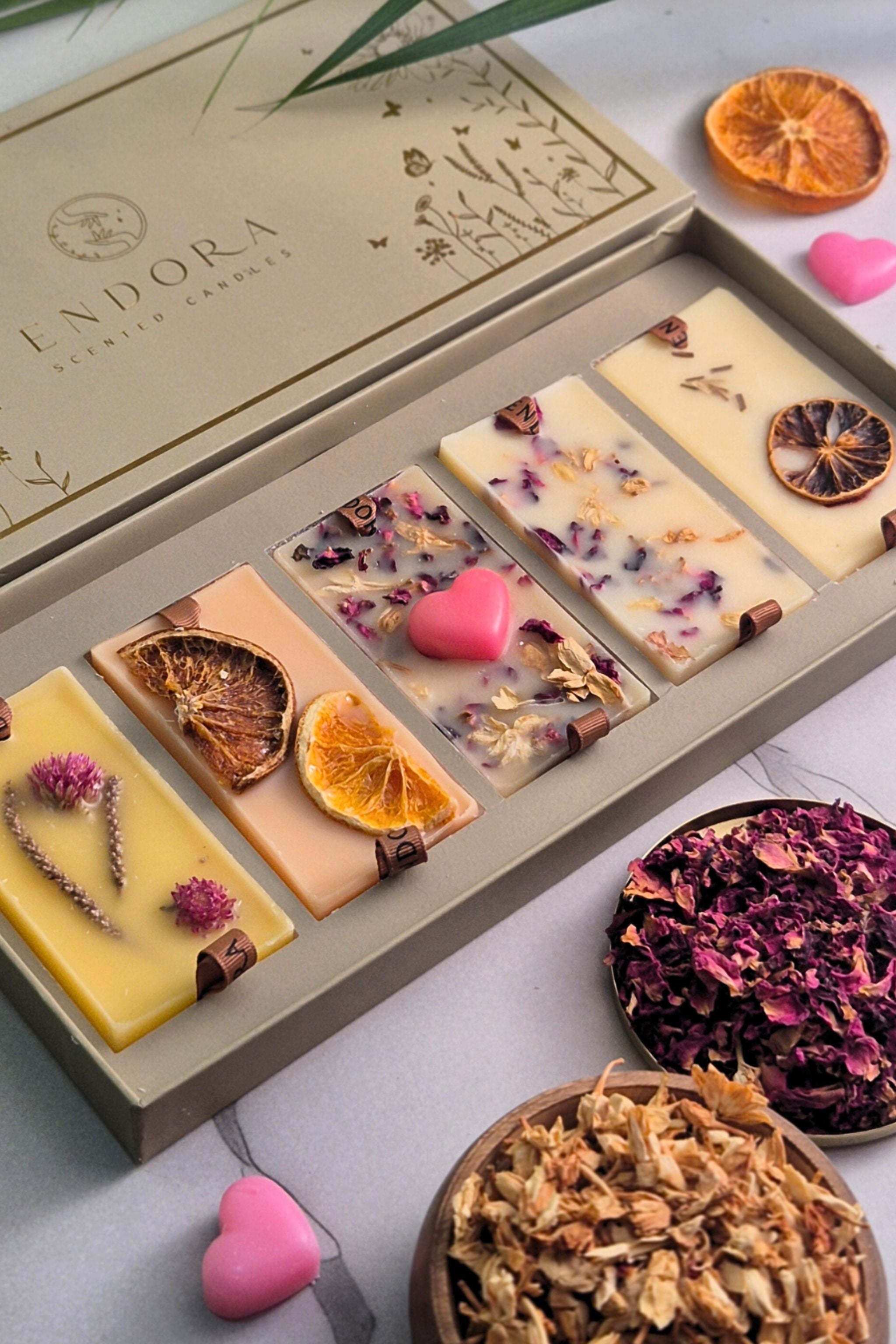 The Garden of Five senses – Wax Tablet  (Set of 5)