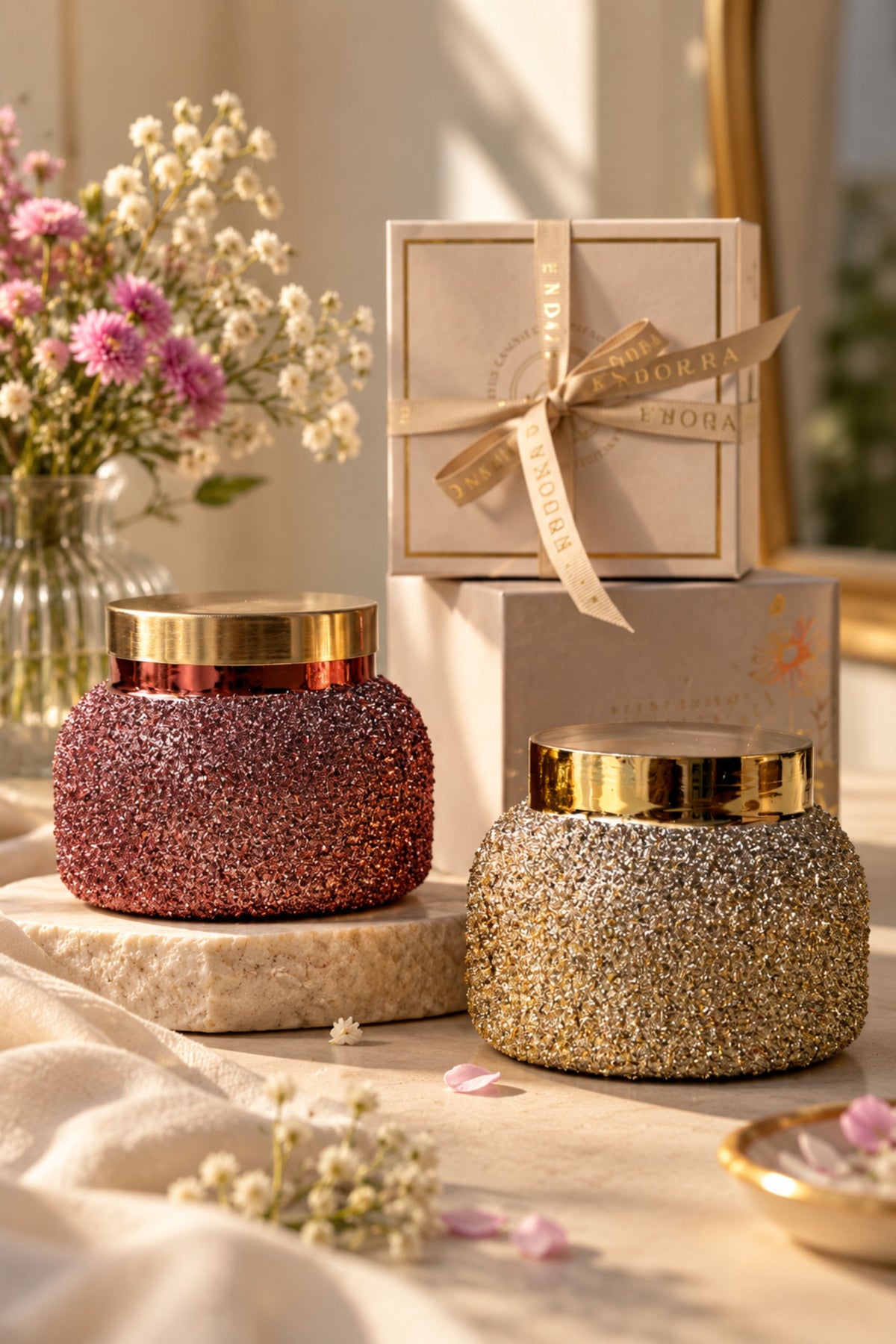 Crinkle Platinum Matki | Scented Candle