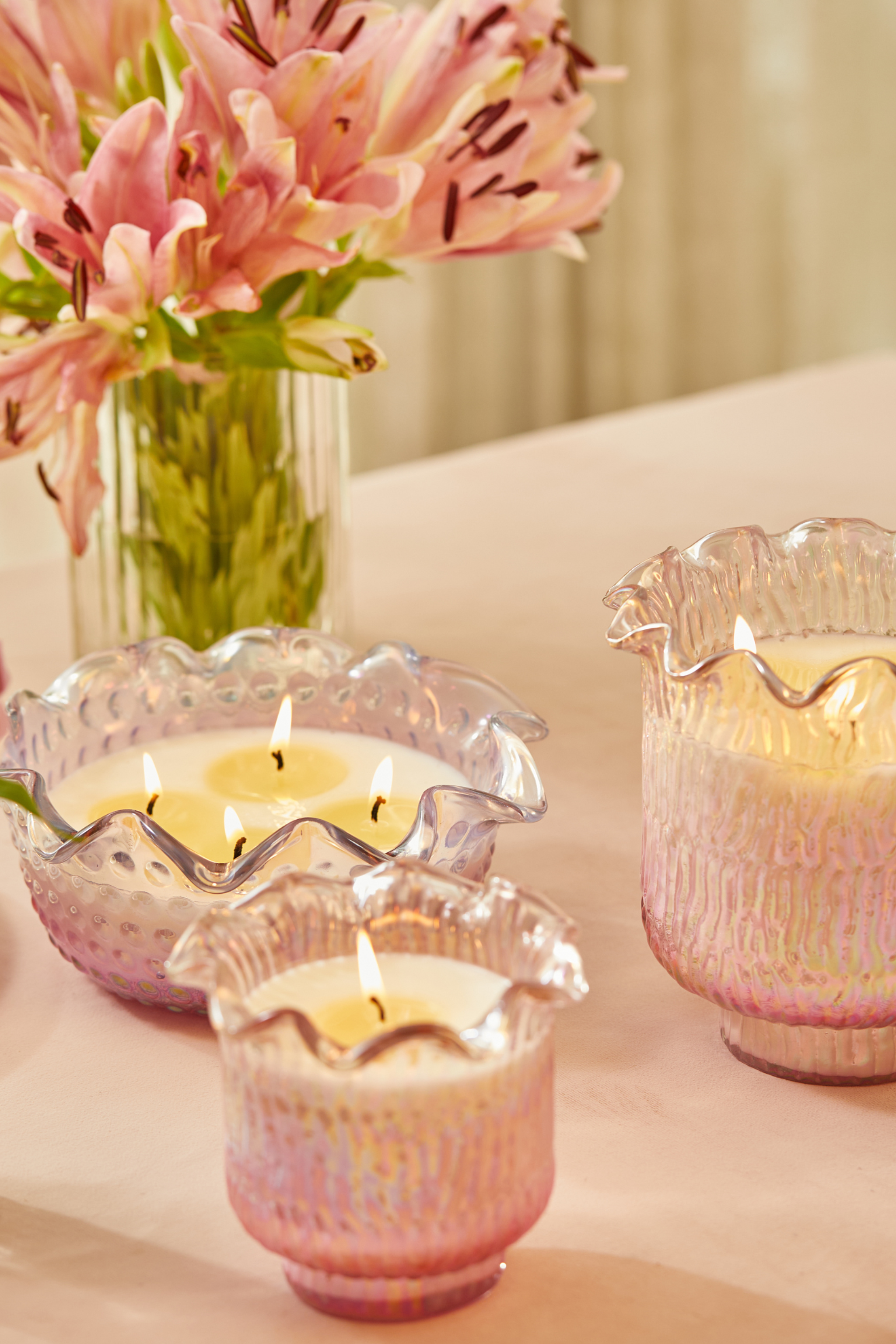 Blush Florence bowl | Breezy blossom | Scented Candle