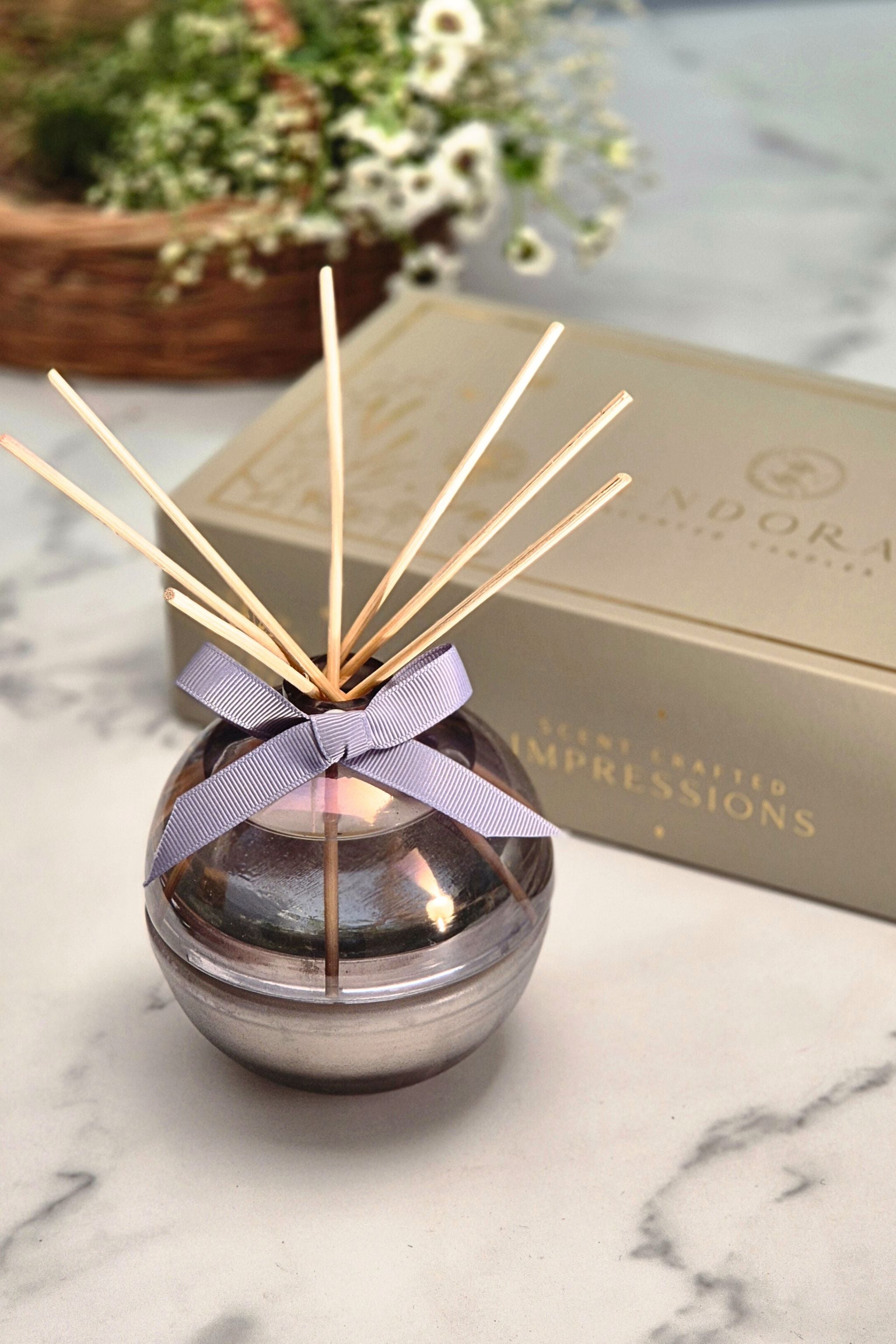 Monet's Set - Candle & Diffuser Duo | Smoke | Cardamom & Mimosa