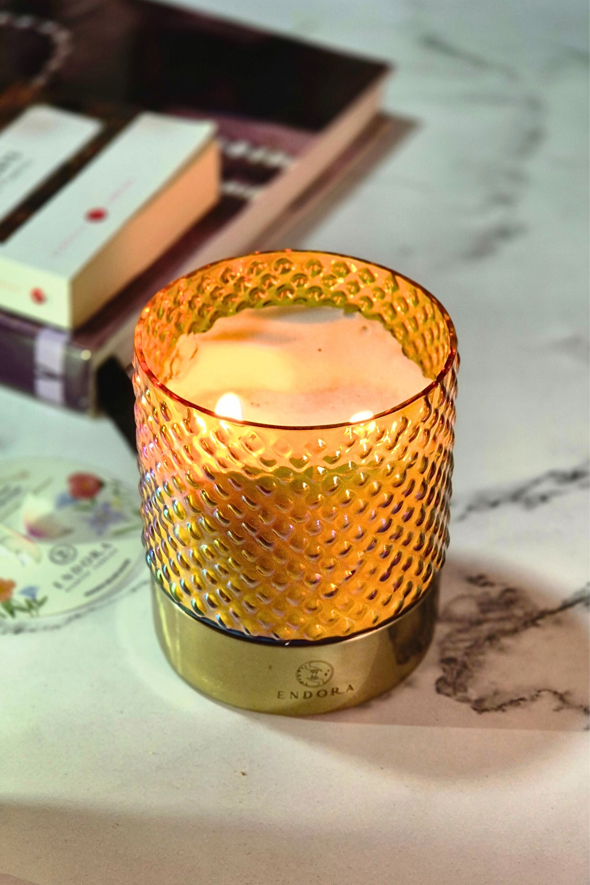 Retro Jar | Amber | Scented Candle