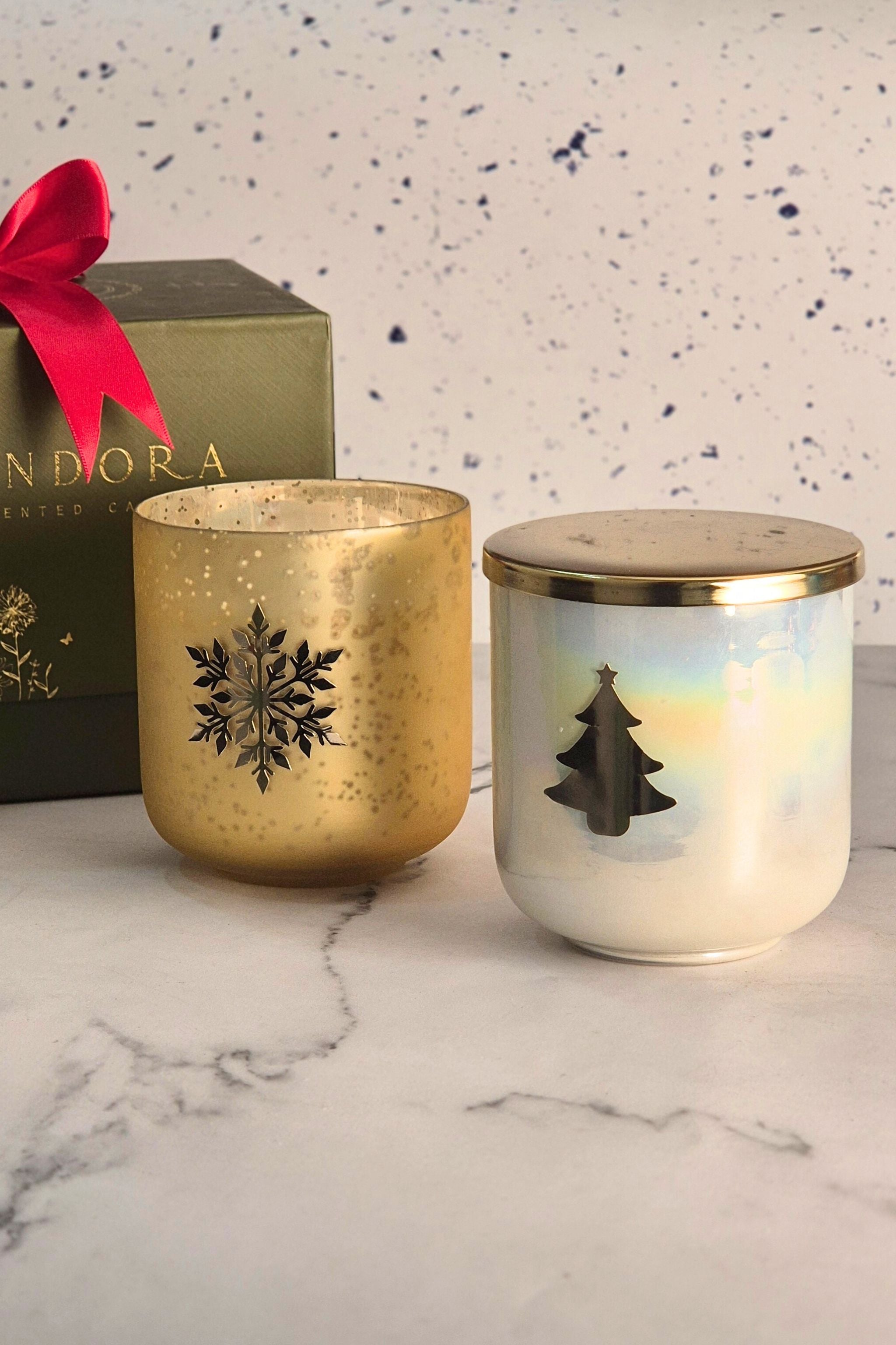 Christmas Charm U Glass - Scented Candles