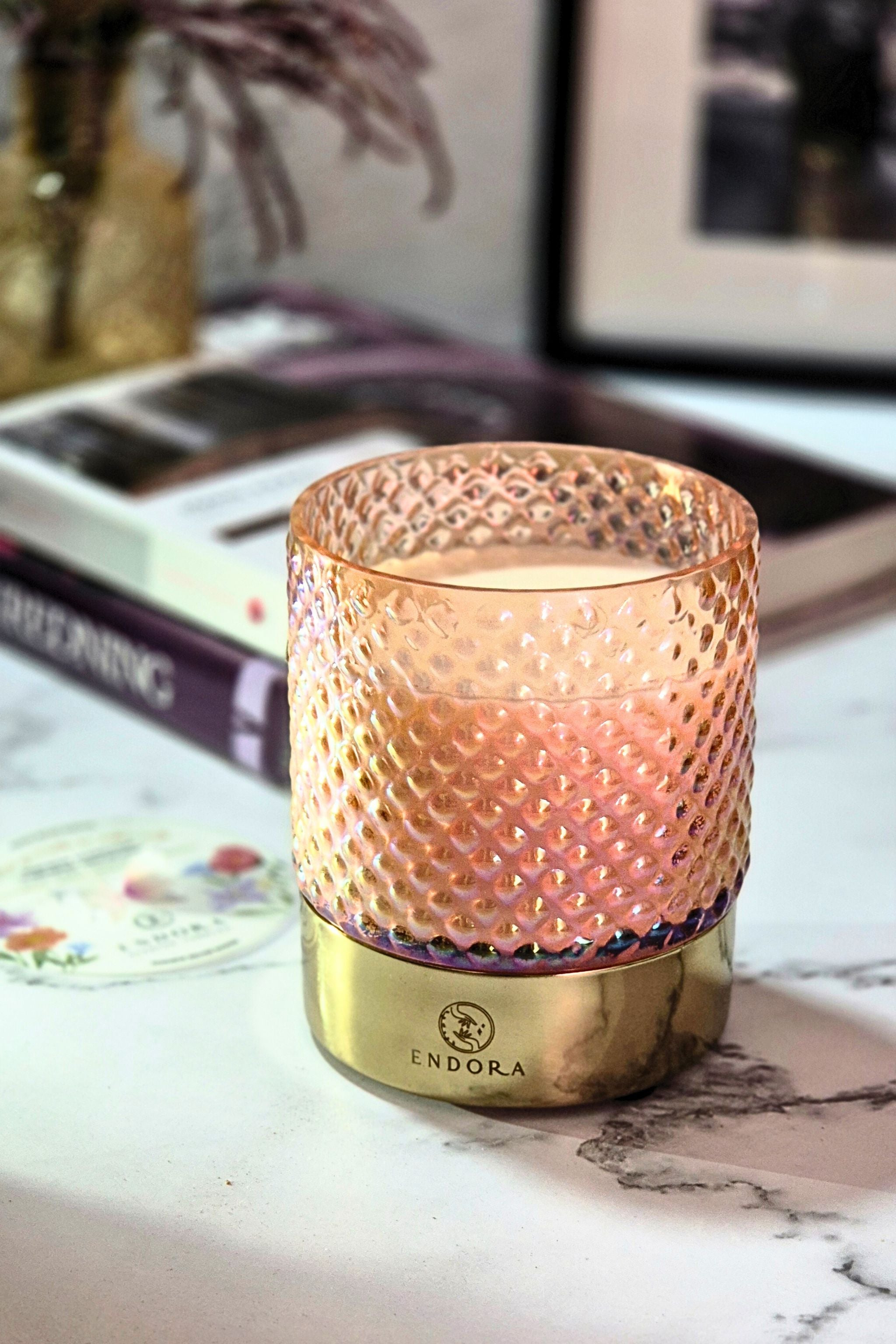 Retro Jar | Lustre Pink | Scented Candle