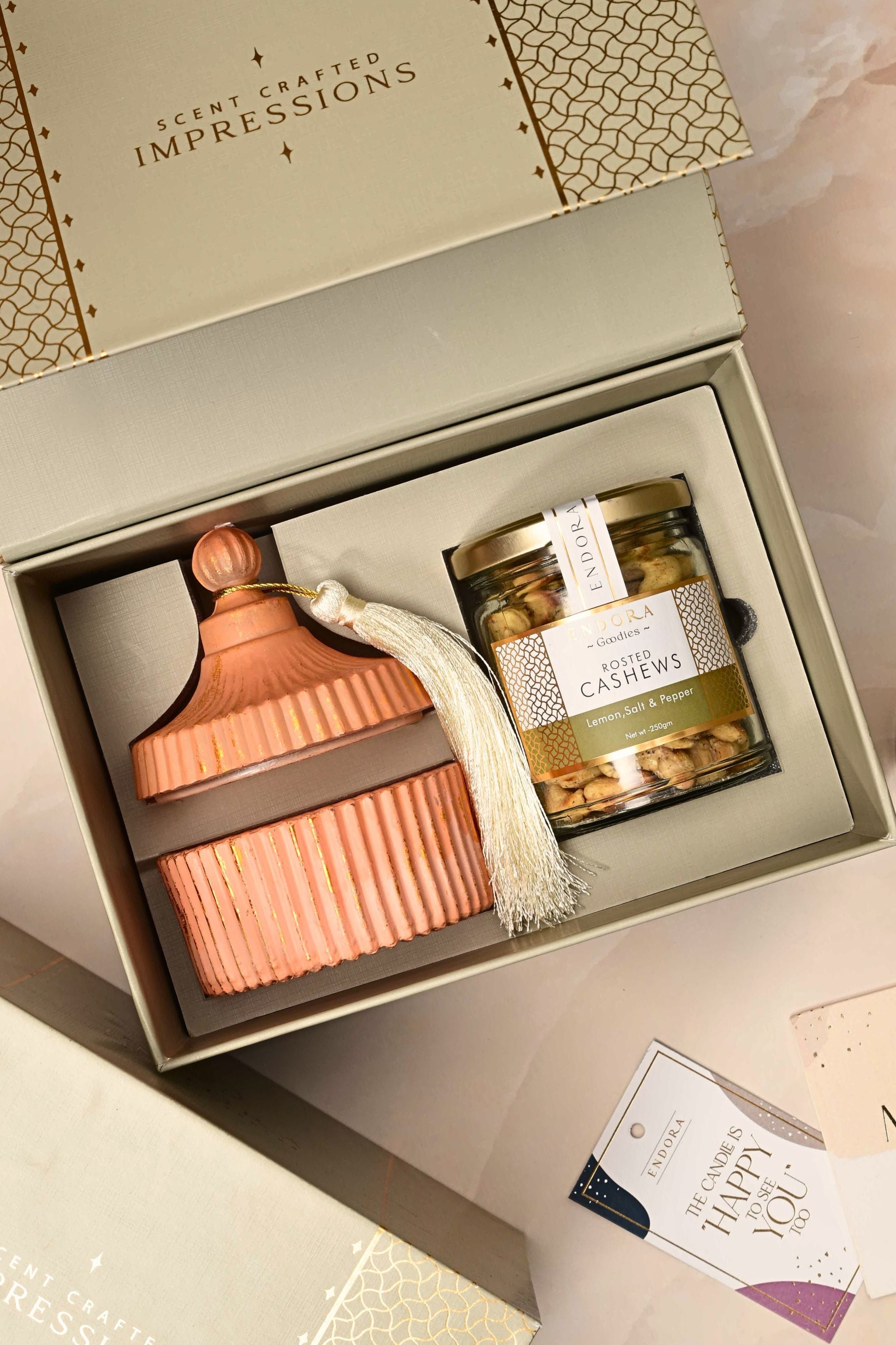TASSEL LID JAR + ROSTED KAJU