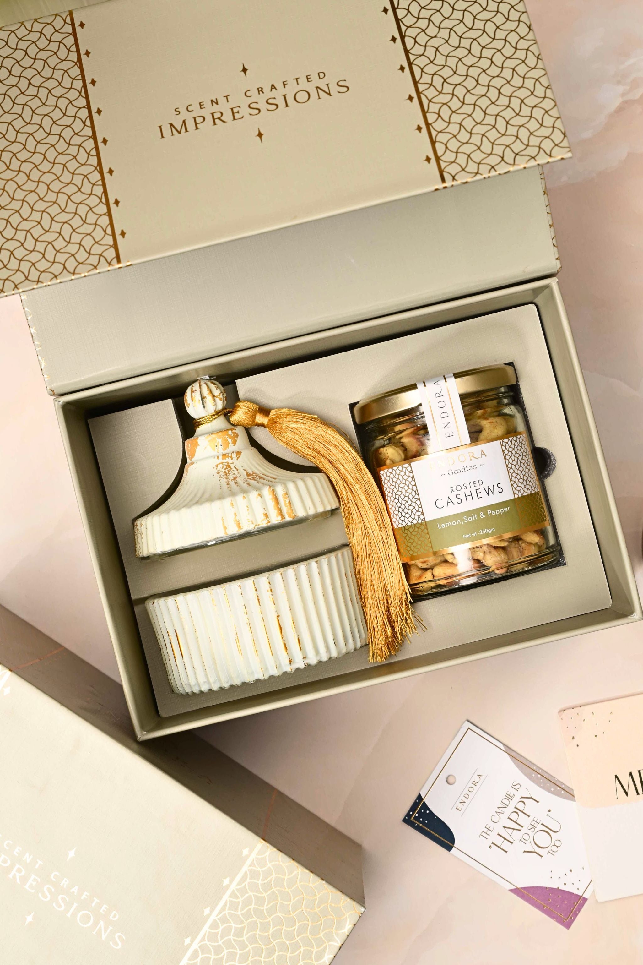 TASSEL LID JAR + ROSTED KAJU