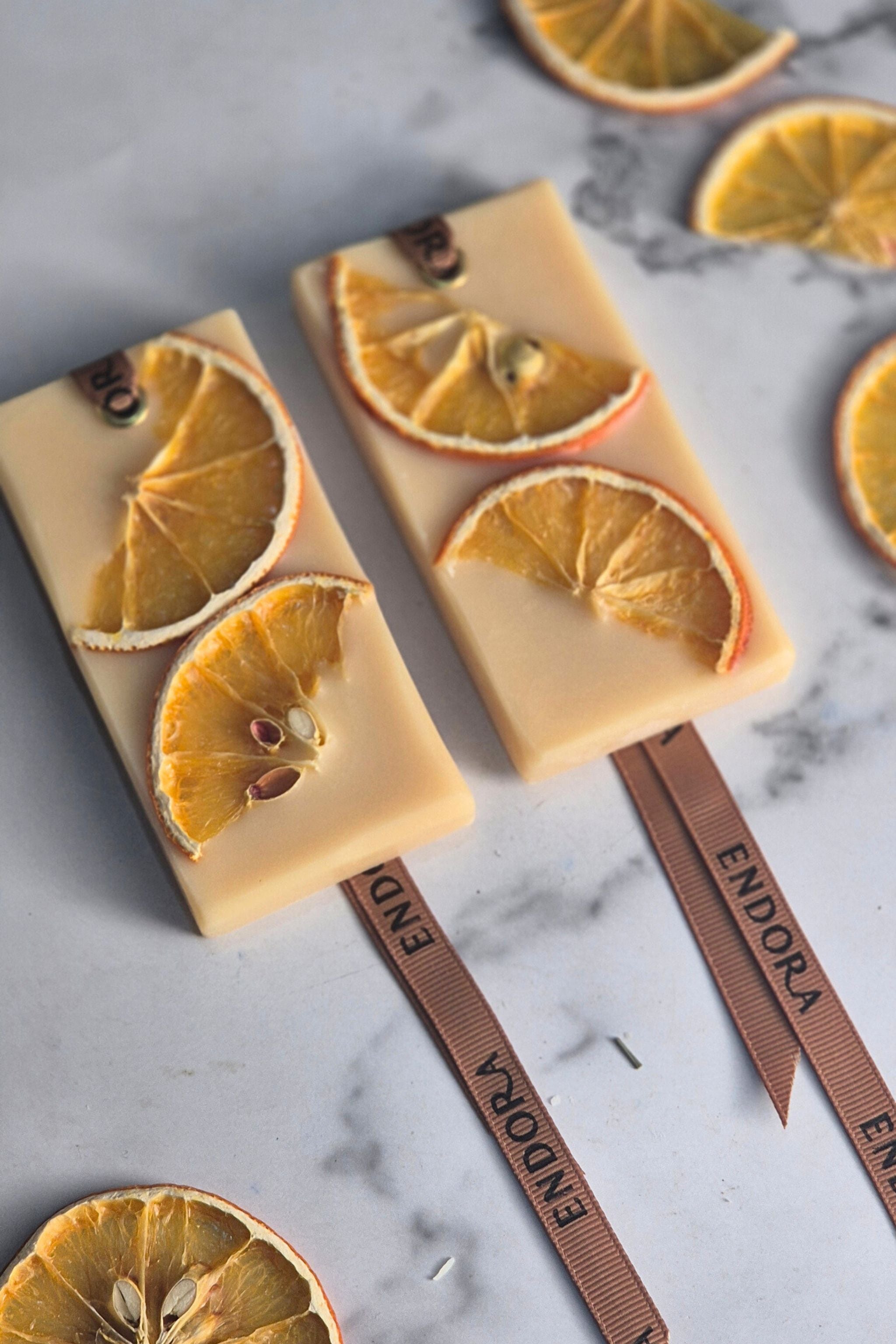 Neroli & Bergamot  Beeswax tablets (set of 2)