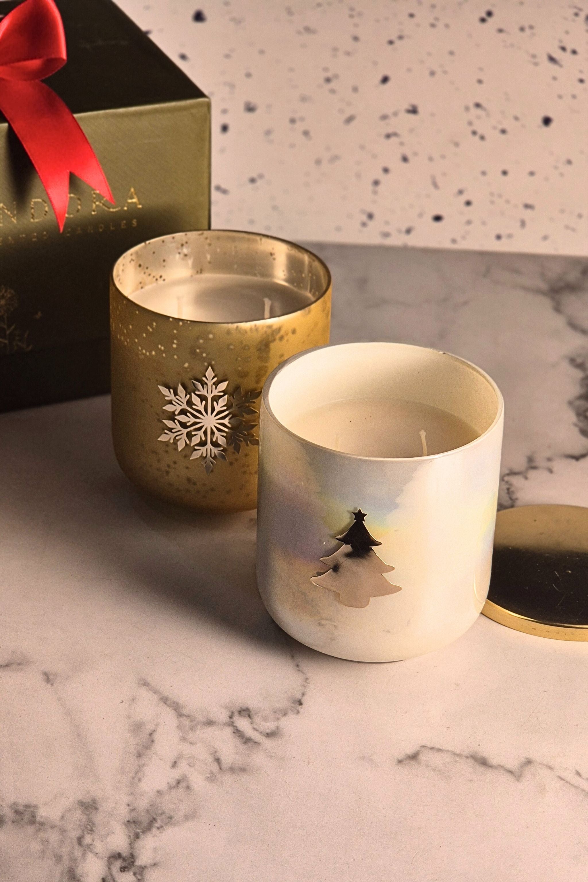 Christmas Charm U Glass - Scented Candles