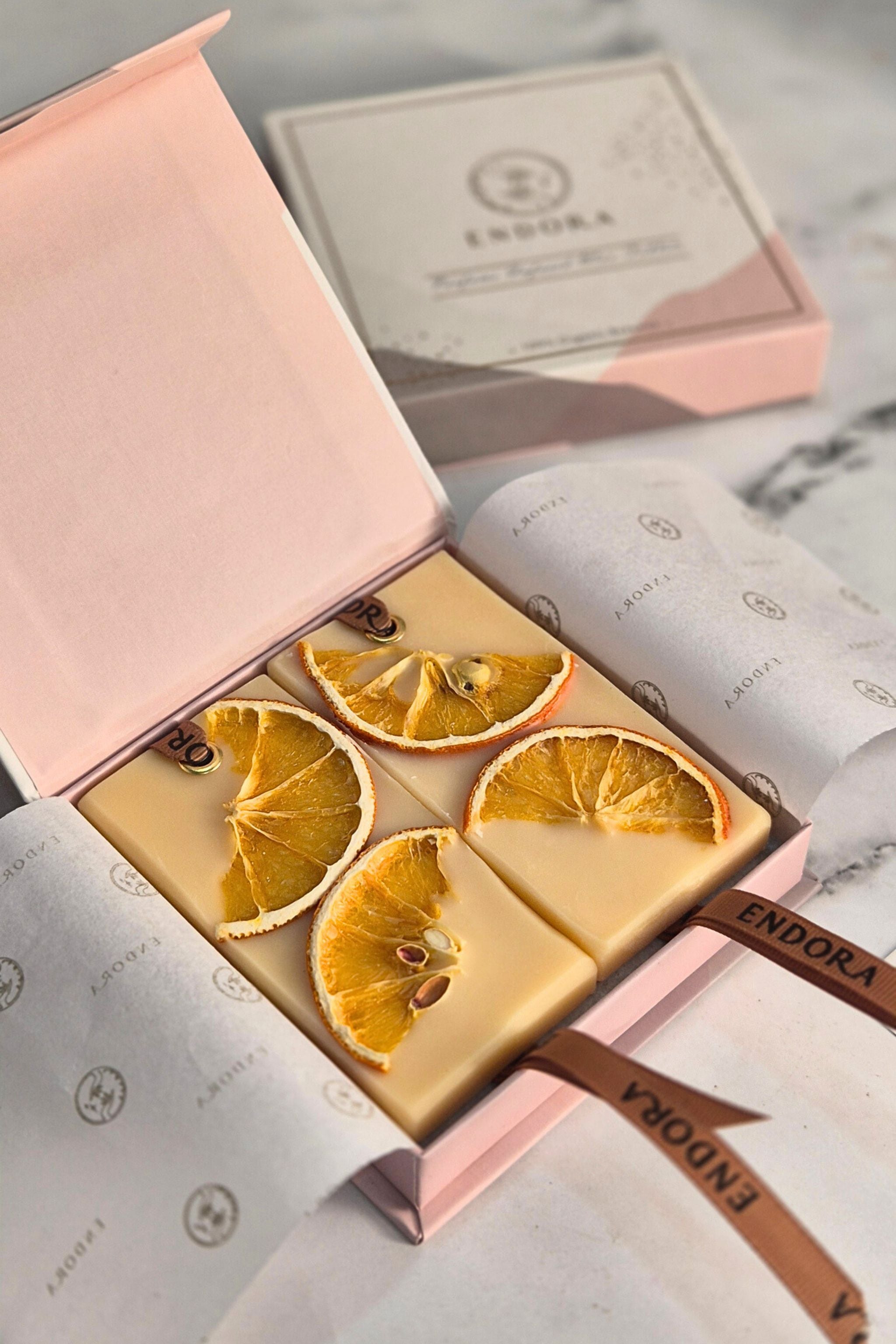 Neroli & Bergamot  Beeswax tablets (set of 2)