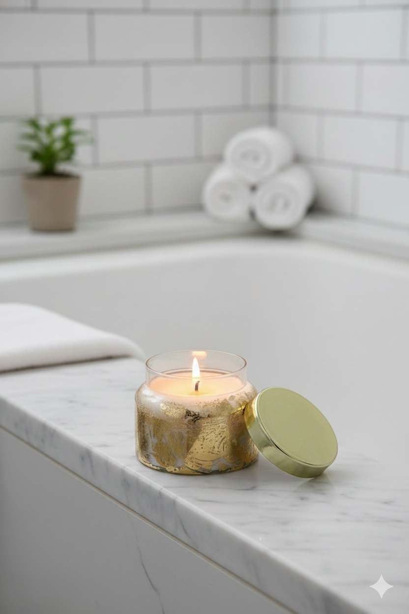 Gold Foiled Matki | Oud & Amber