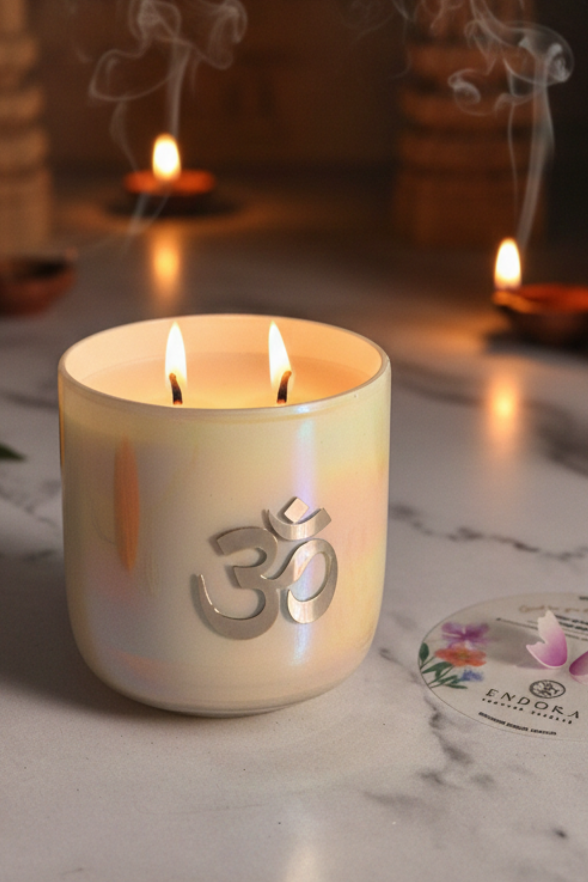 OM | Mogra | Scented Candle